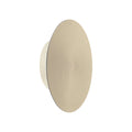 LED vegglampe Puntua oppladbar dimbar messing matt forfra