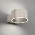 LED vegglampe PURE Clipse dimbar aluminium forfra