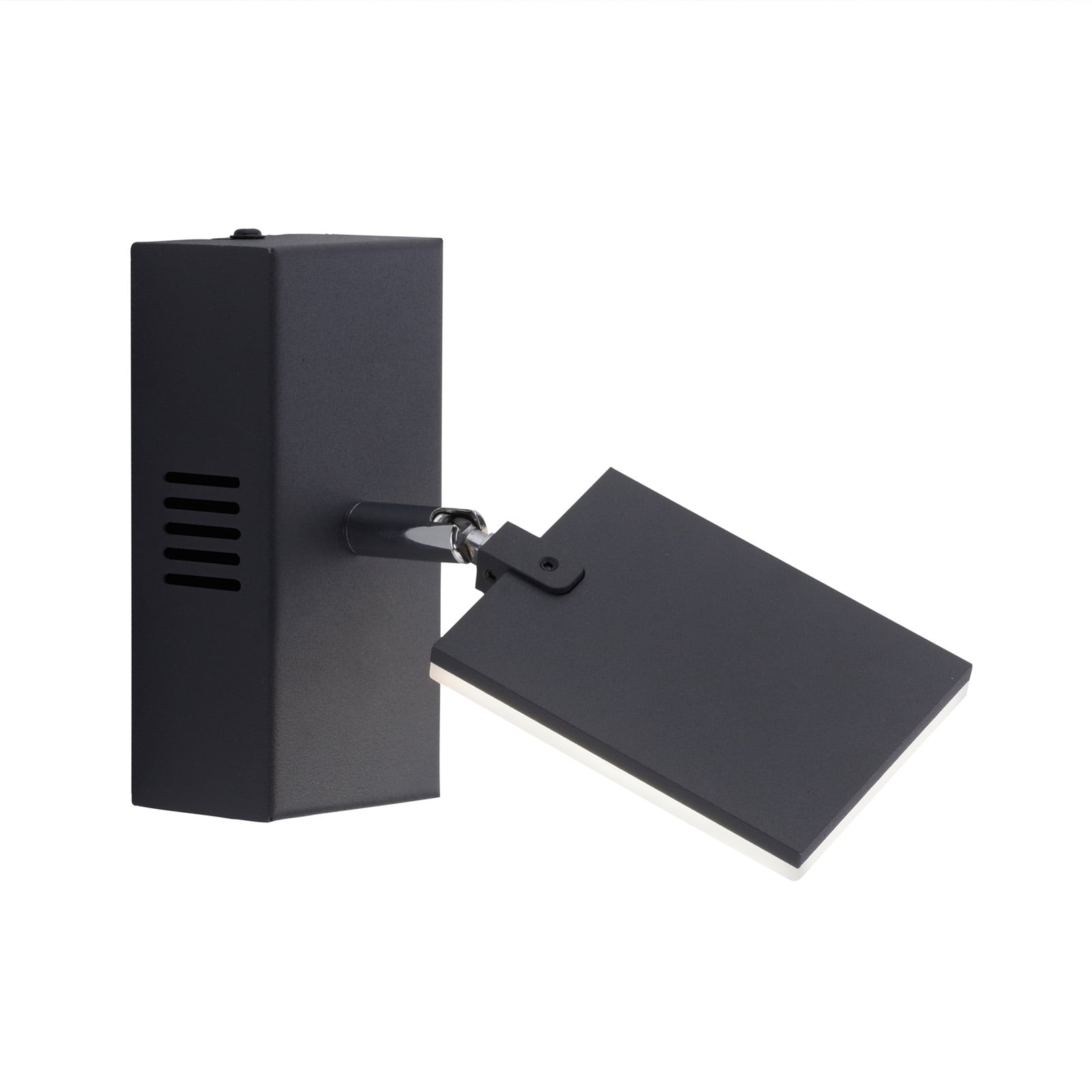 LED vegglampe PURE Mira dimbar CCT fjernkontroll svart bakside