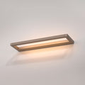 LED vegglampe Puro aluminium bronse 50 cm dimbar berøringsdimmer forfra