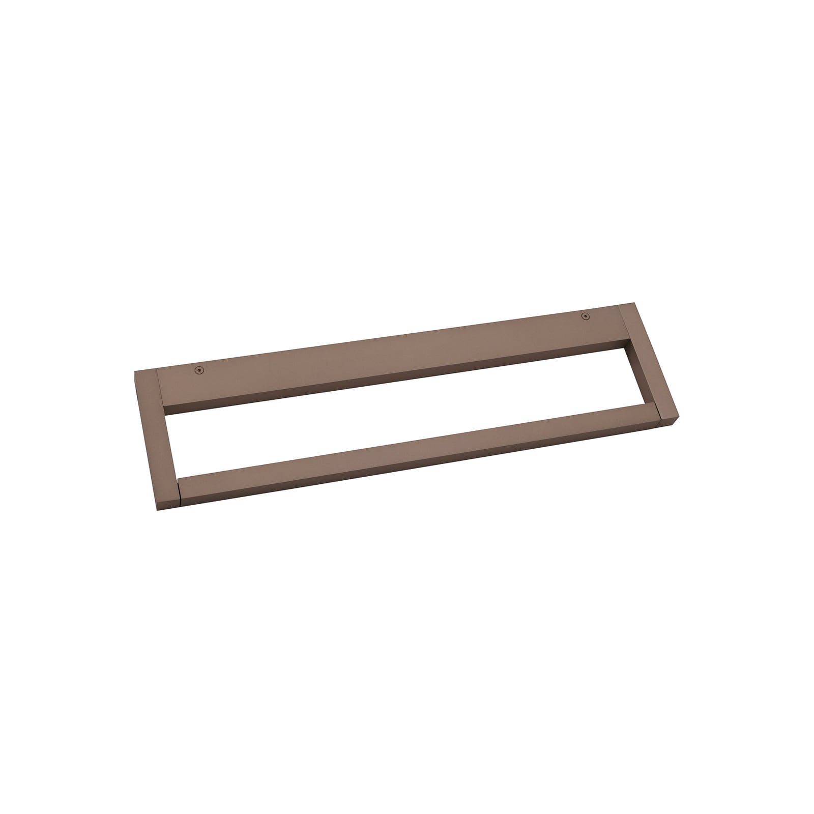 LED vegglampe Puro aluminium bronse 50 cm dimbar berøringsdimmer montert på vegg