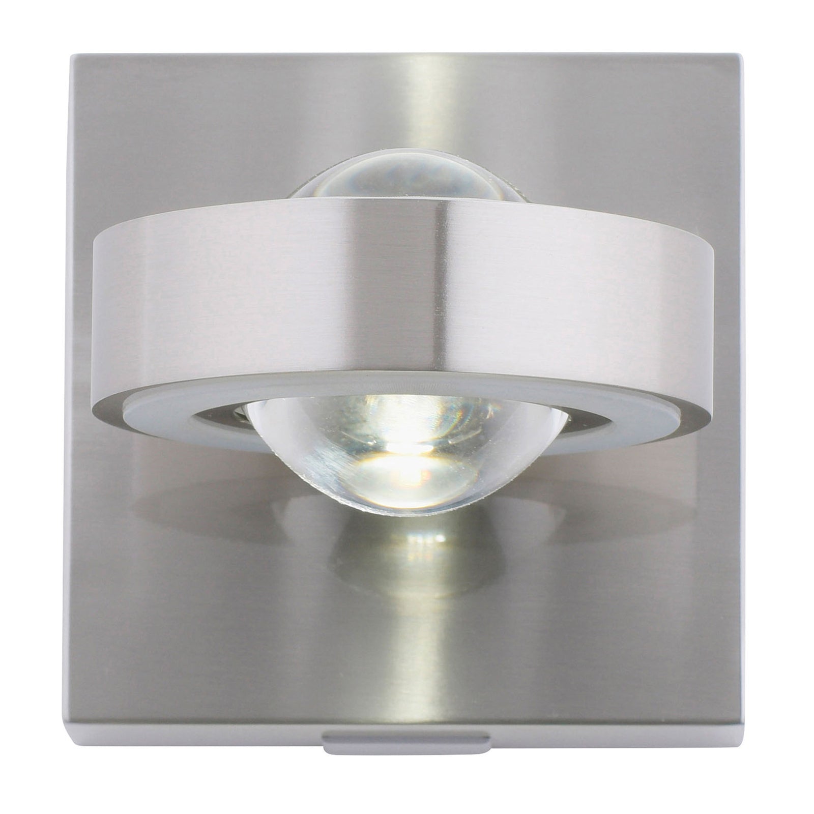 LED vegglampe Q-MIA dimbar RGB ZigBee glass montert i stue