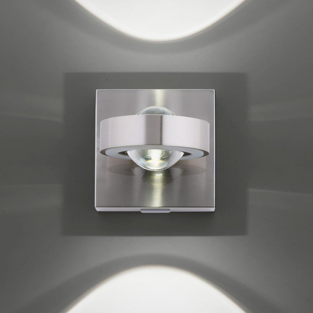 LED vegglampe Q-MIA dimbar RGB ZigBee glass stemmekontroll