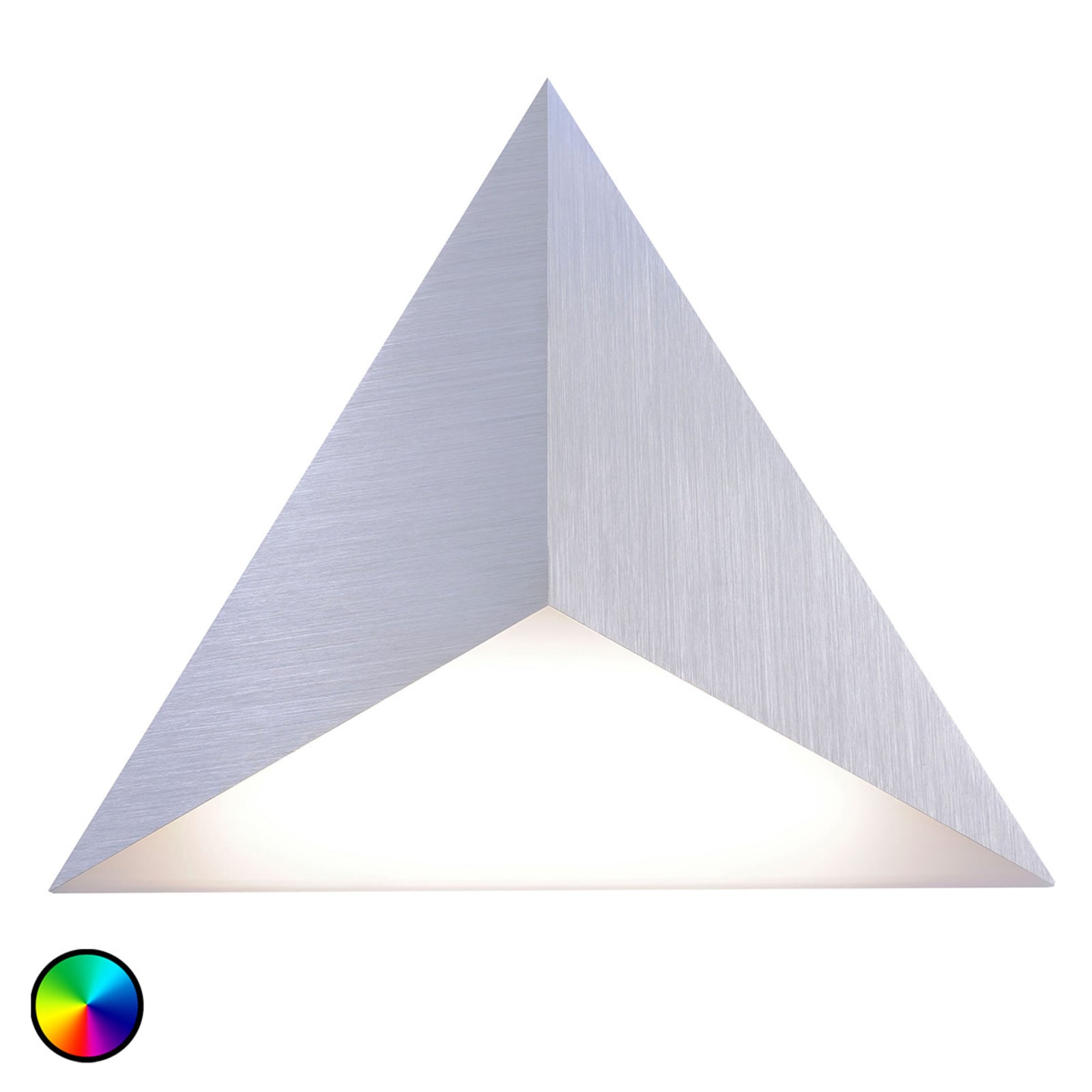 Detalj av LED vegglampe Q-Tetra dimbar RGB CCT Zigbee