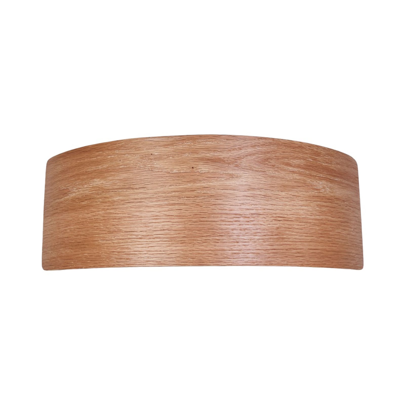 LED vegglampe Rafailia tre mørkebrun 33 cm detalj av tre