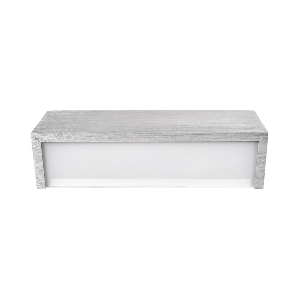 LED vegglampe Ranik aluminium 25 cm varmhvit lysdetalj