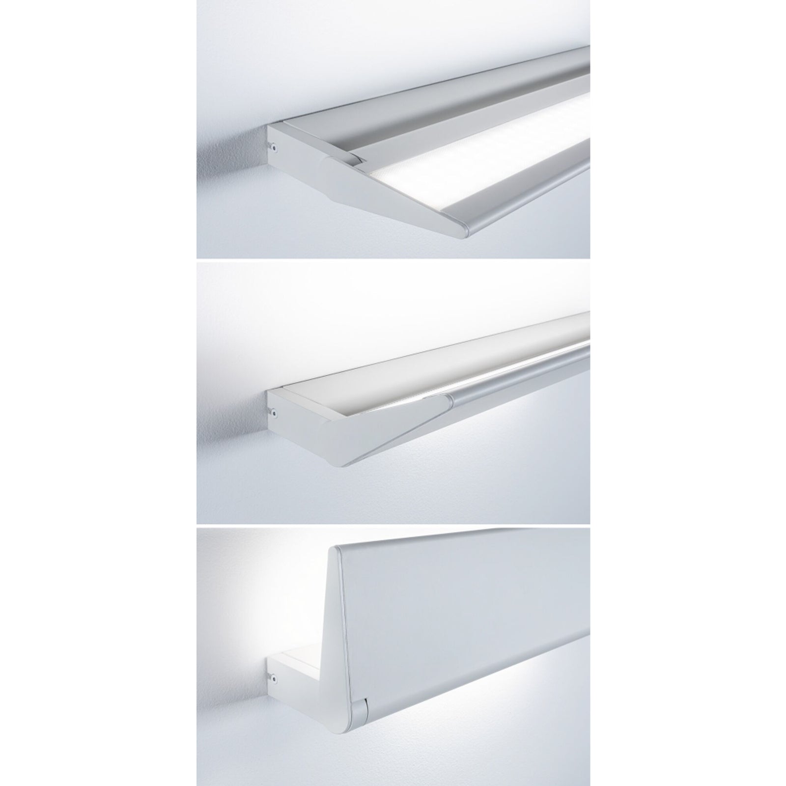 LED vegglampe Ranva aluminium CCT Zigbee 55 cm hvit smart styring