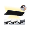 LED vegglampe Ranva wallwasher dimbar svart 55 cm Paulmann forfra