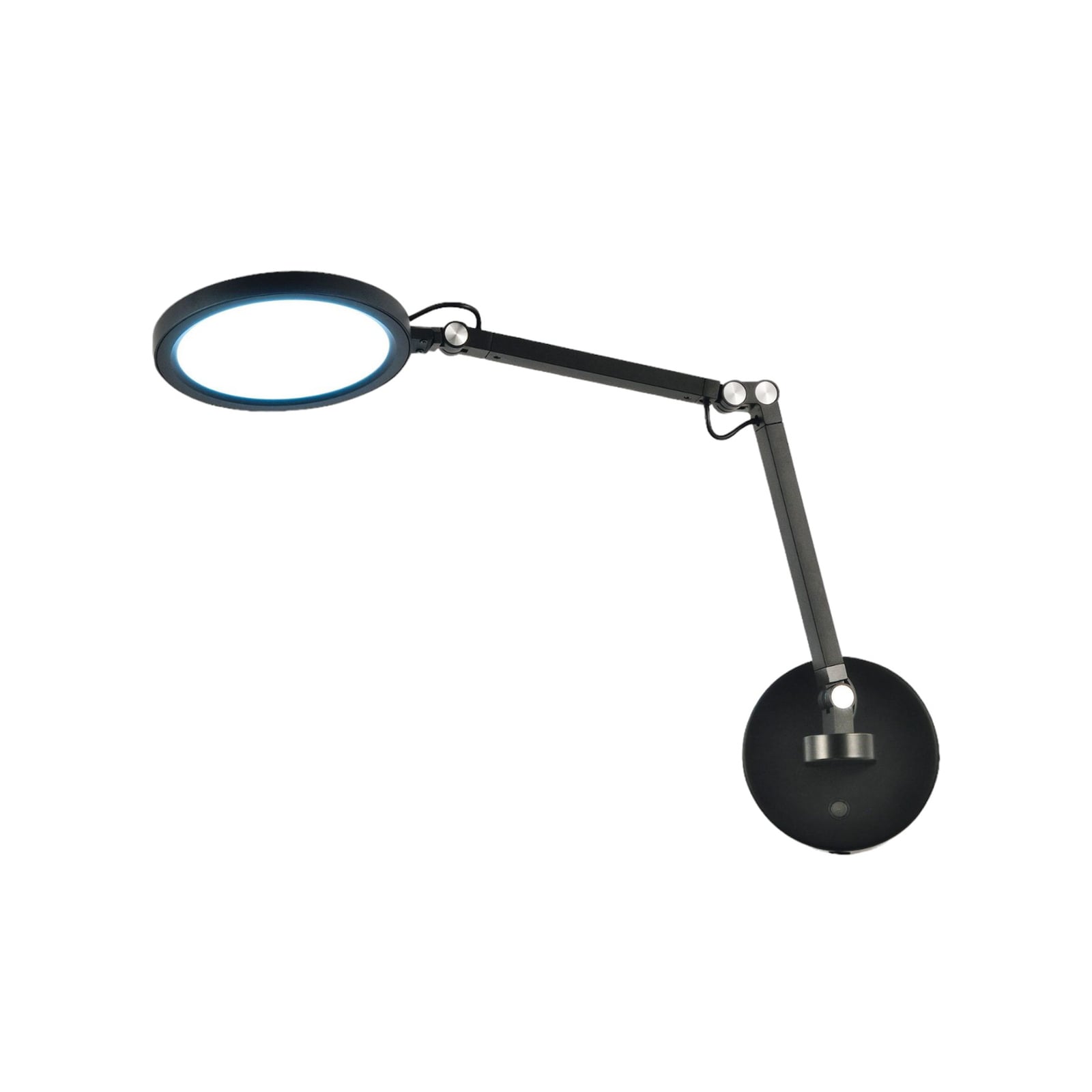 LED vegglampe Regina svart CCT dimbar justerbar 9W detalj