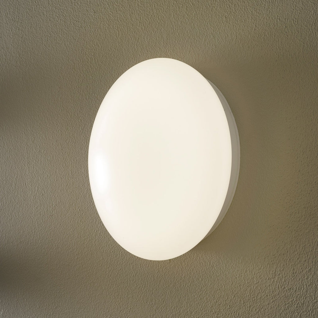 LED vegglampe Renzo+ rund forfra med justerbar fargetemperatur