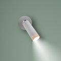 LED vegglampe Roll 4 oppladbar hvit dimbar svingbar forfra