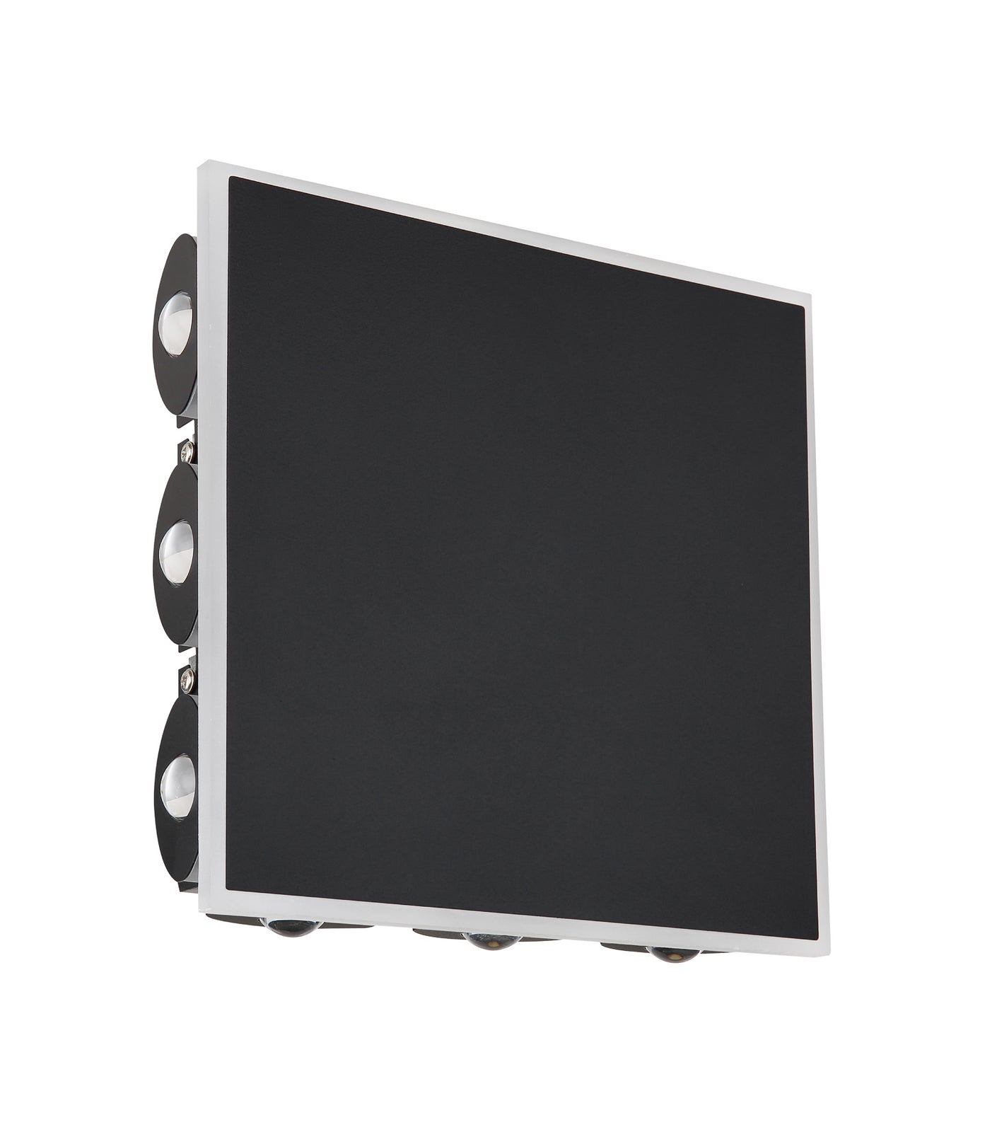 LED vegglampe Saidy svart metall bakside