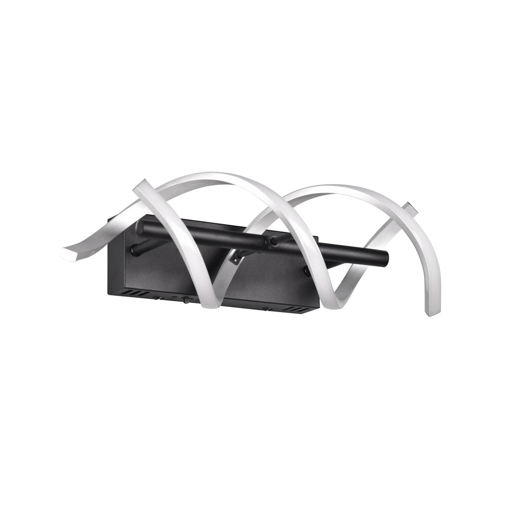 LED vegglampe Sequence dimbar CCT aluminium 47 cm med lys på