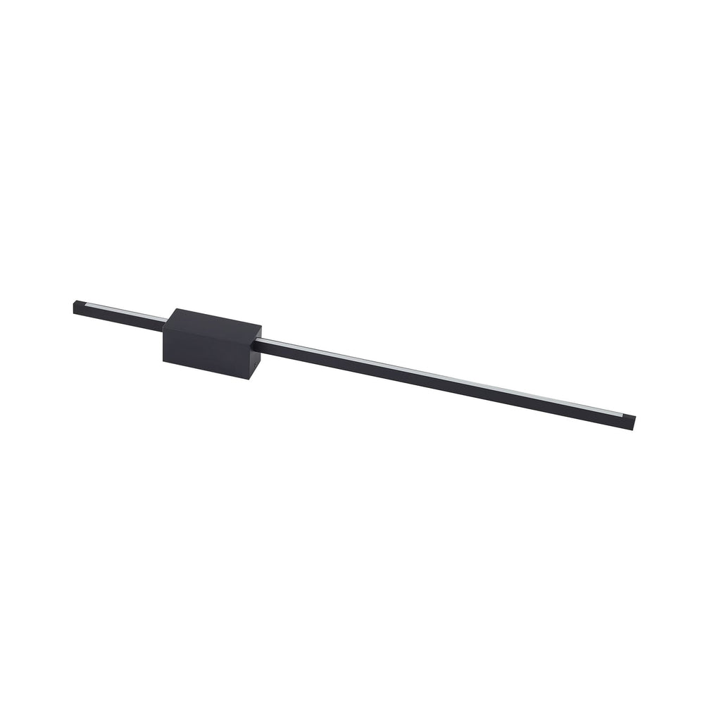 LED vegglampe Skaila svart aluminium 90 cm montert