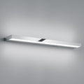 LED vegglampe Slate krom 60 cm IP44 15W fra Helestra for veggmontering