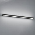 LED vegglampe Slate matt svart 90 cm IP44 fra Helestra, frontbilde