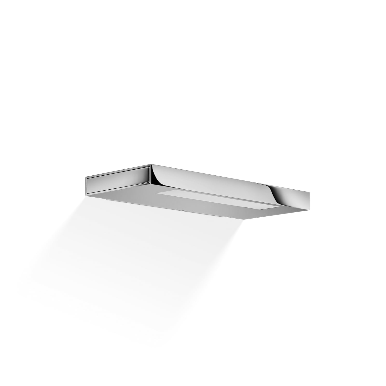 LED vegglampe Slim 24 N krom aluminium front