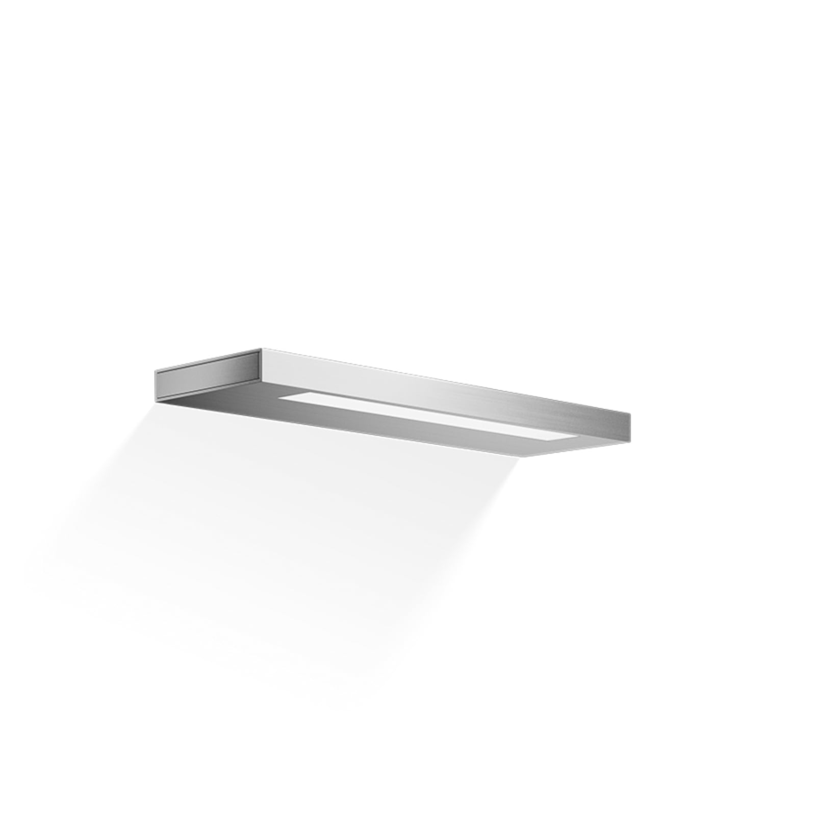 LED vegglampe Slim 34 N nikkel aluminium IP44 forfra