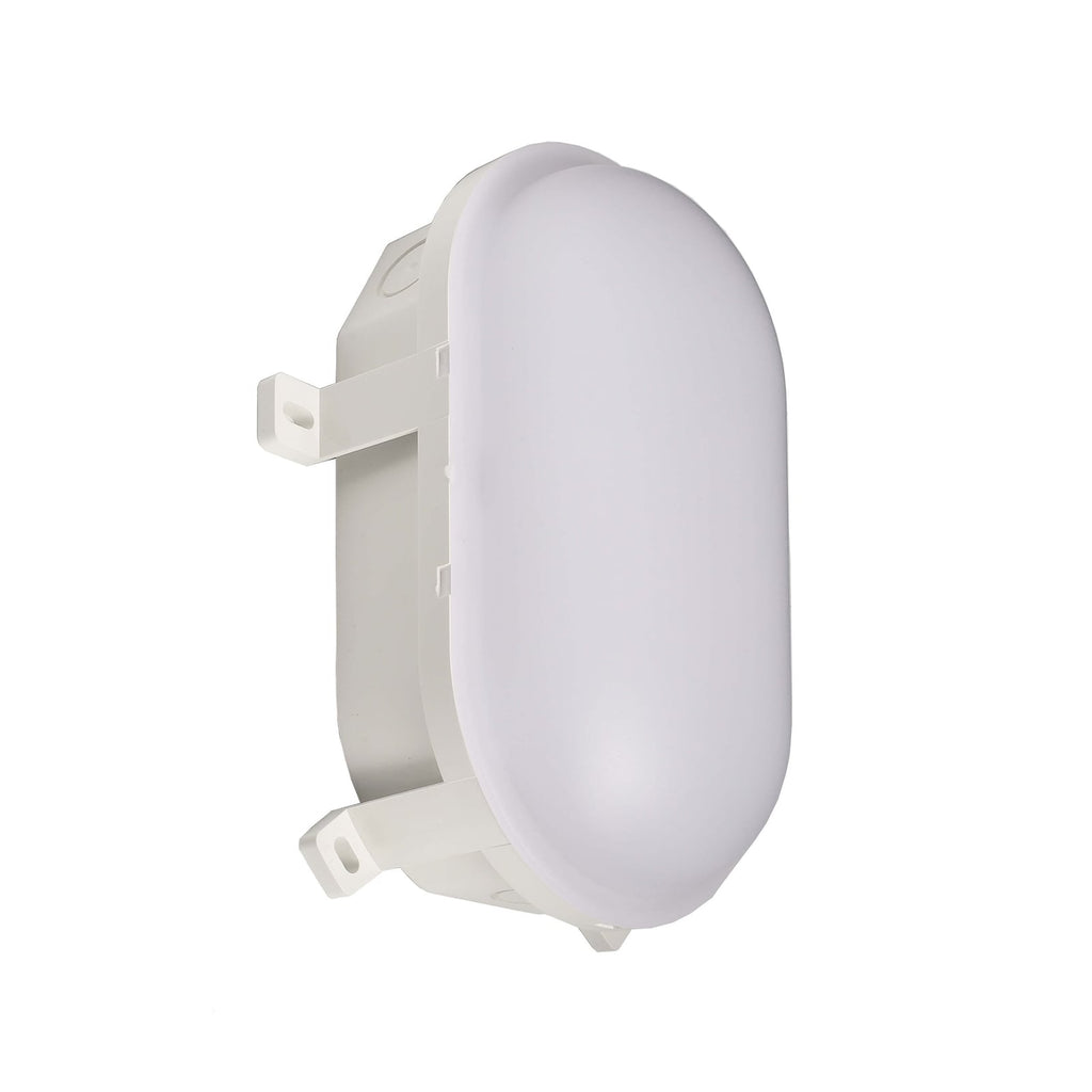 LED vegglampe Sotano hvit CCT 7,5W IP54 bakside