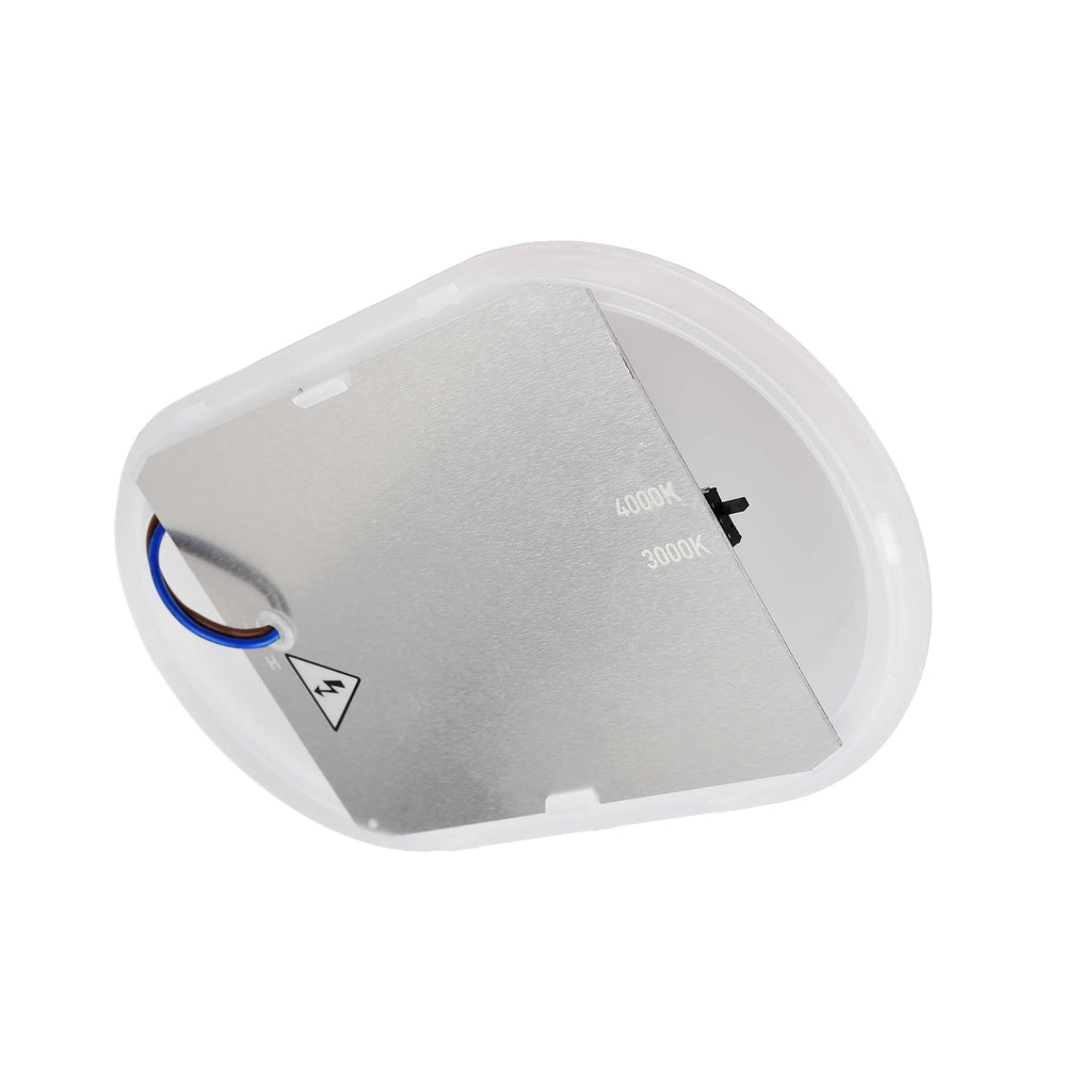 Nærbilde av LED vegglampe Sotano hvit CCT 7,5W IP54