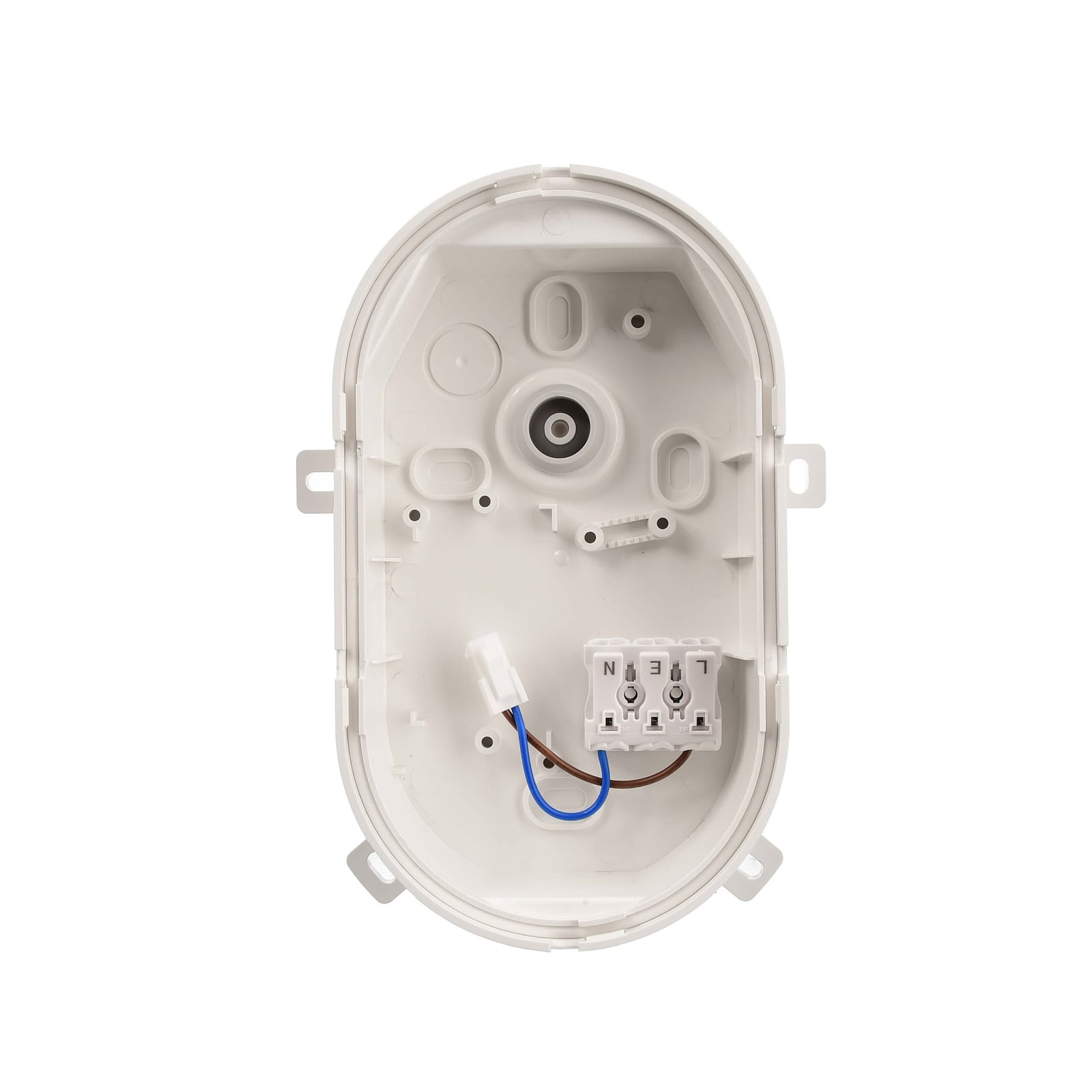 LED vegglampe Sotano hvit CCT 7,5W IP54 lysdetalj
