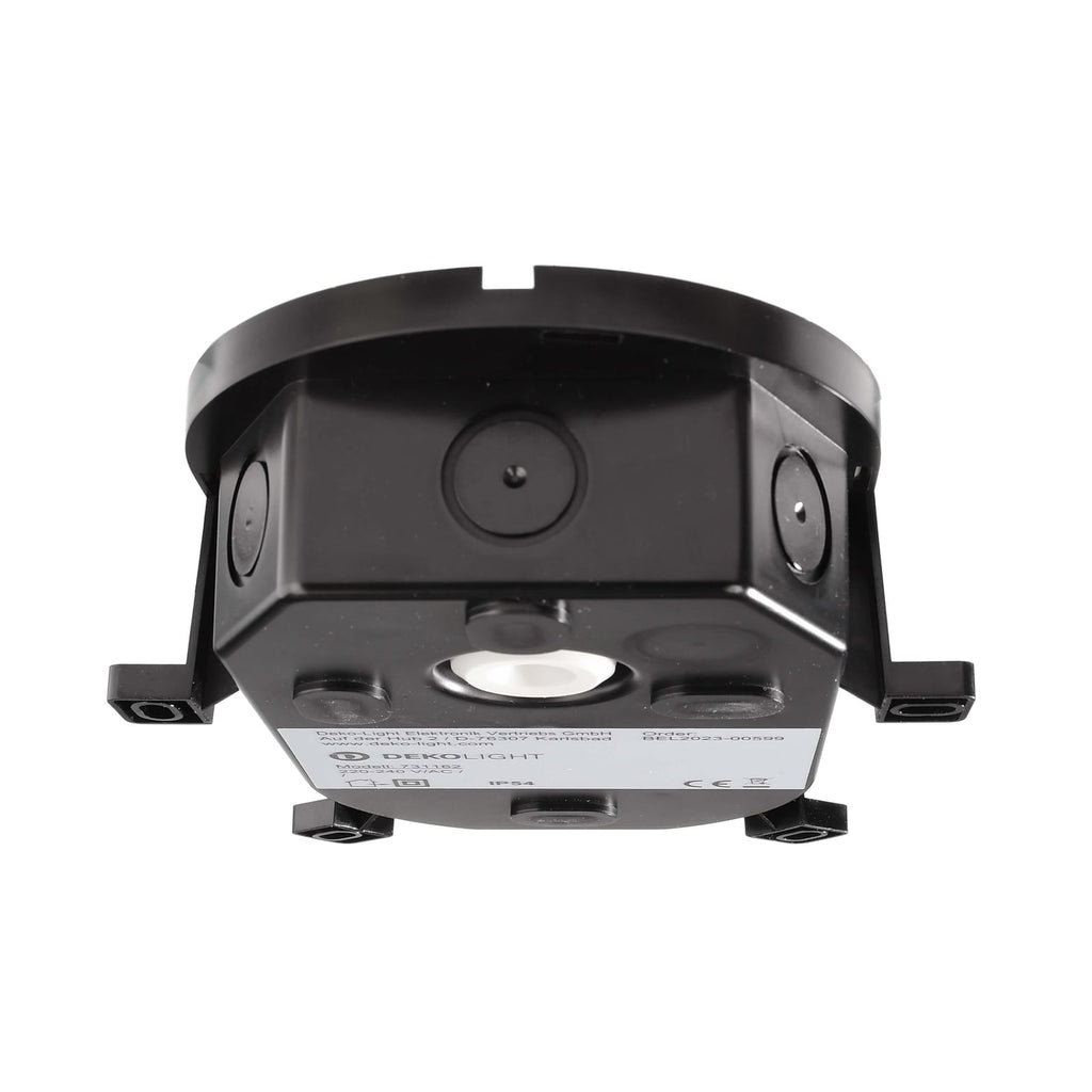 LED vegglampe Sotano svart CCT 7,5W IP54 med kabeltilkobling