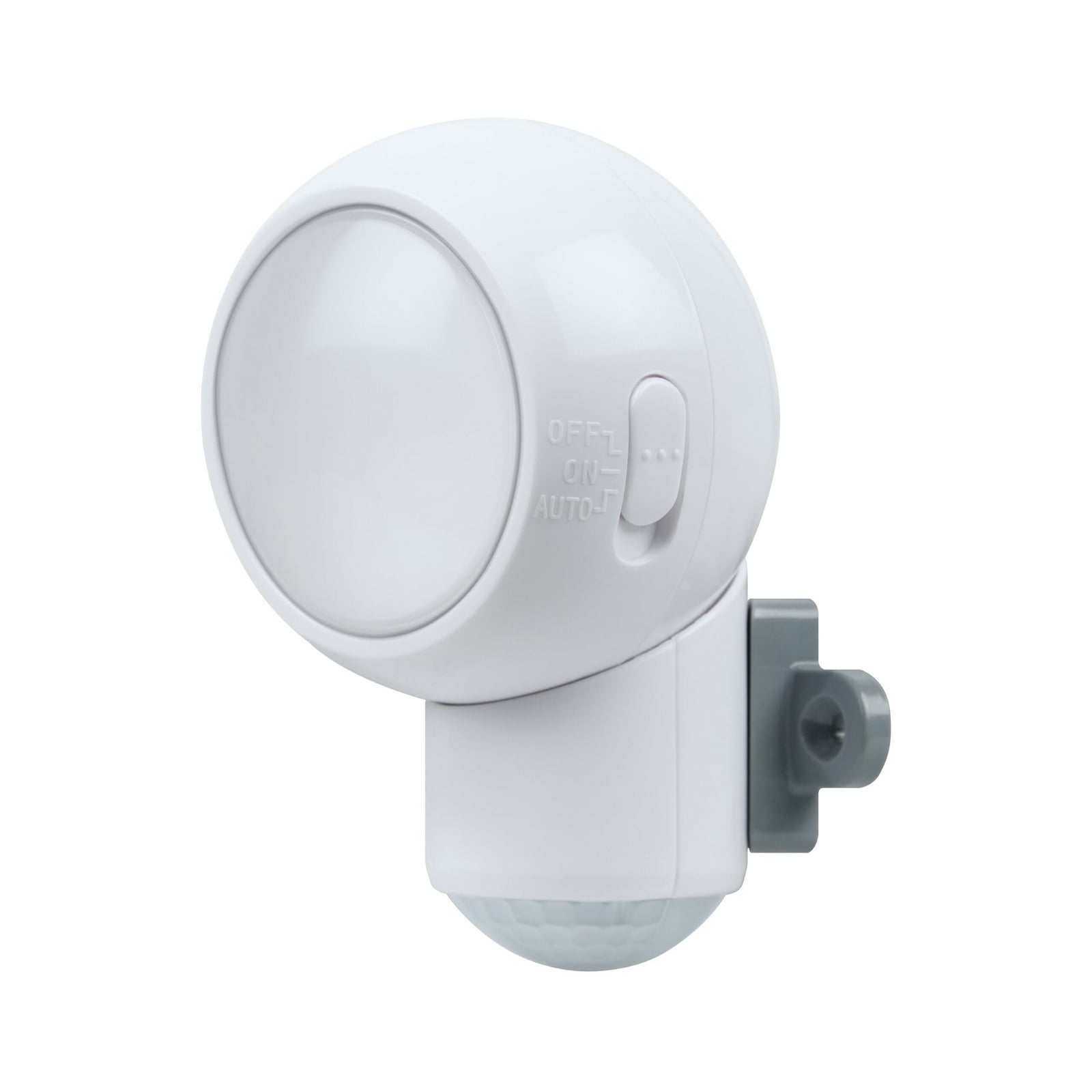 LED vegglampe SPYLUX med bevegelsessensor batteridrevet front
