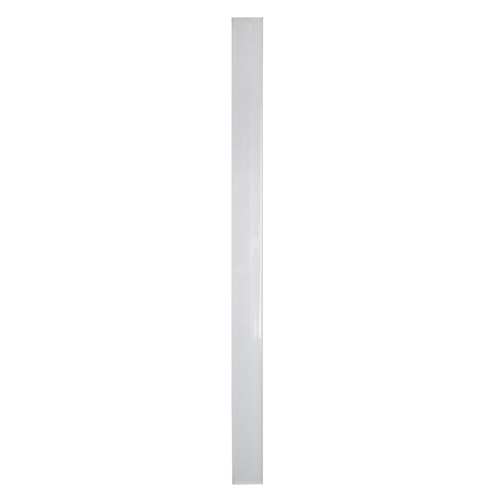 LED vegglampe Square hvit aluminium bakside OSRAM