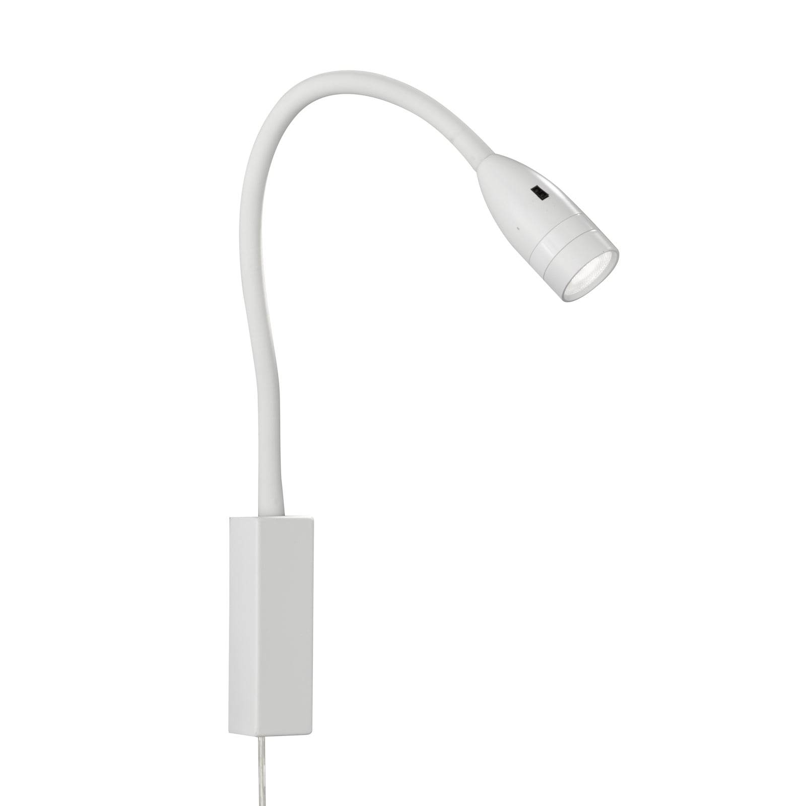 LED-vegglampe Sten dimbar gestestyring hvit 61 cm montert i stue