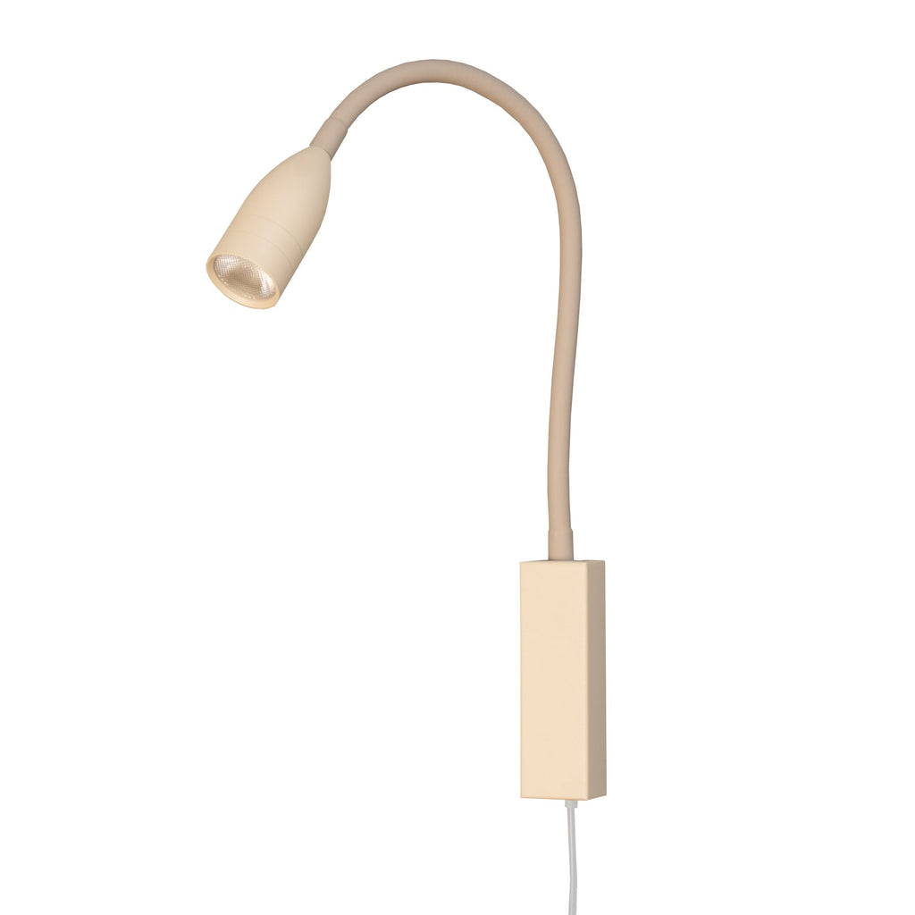 LED vegglampe Sten sandfarget 61 cm dimbar gestestyring detalj