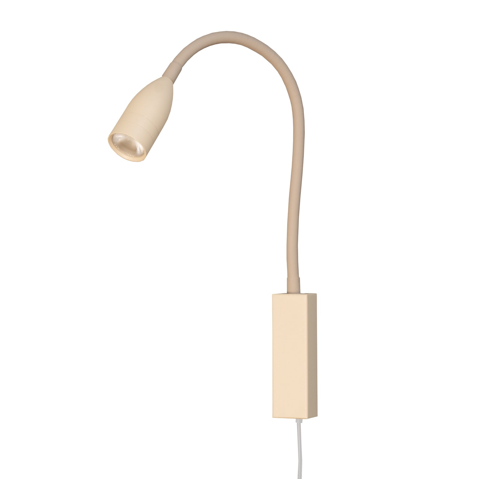 LED vegglampe Sten sandfarget 61 cm dimbar gestestyring detalj