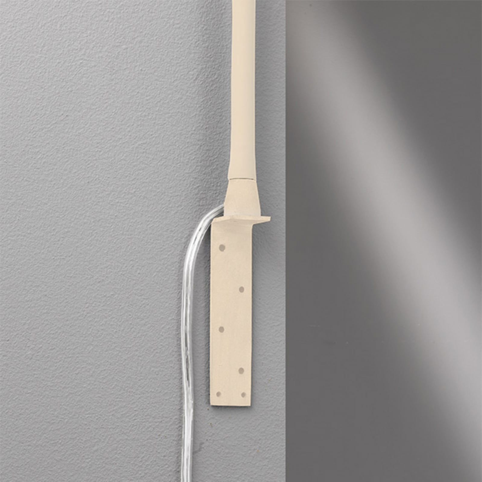 LED vegglampe Sten sandfarget 61 cm dimbar gestestyring nærbilde