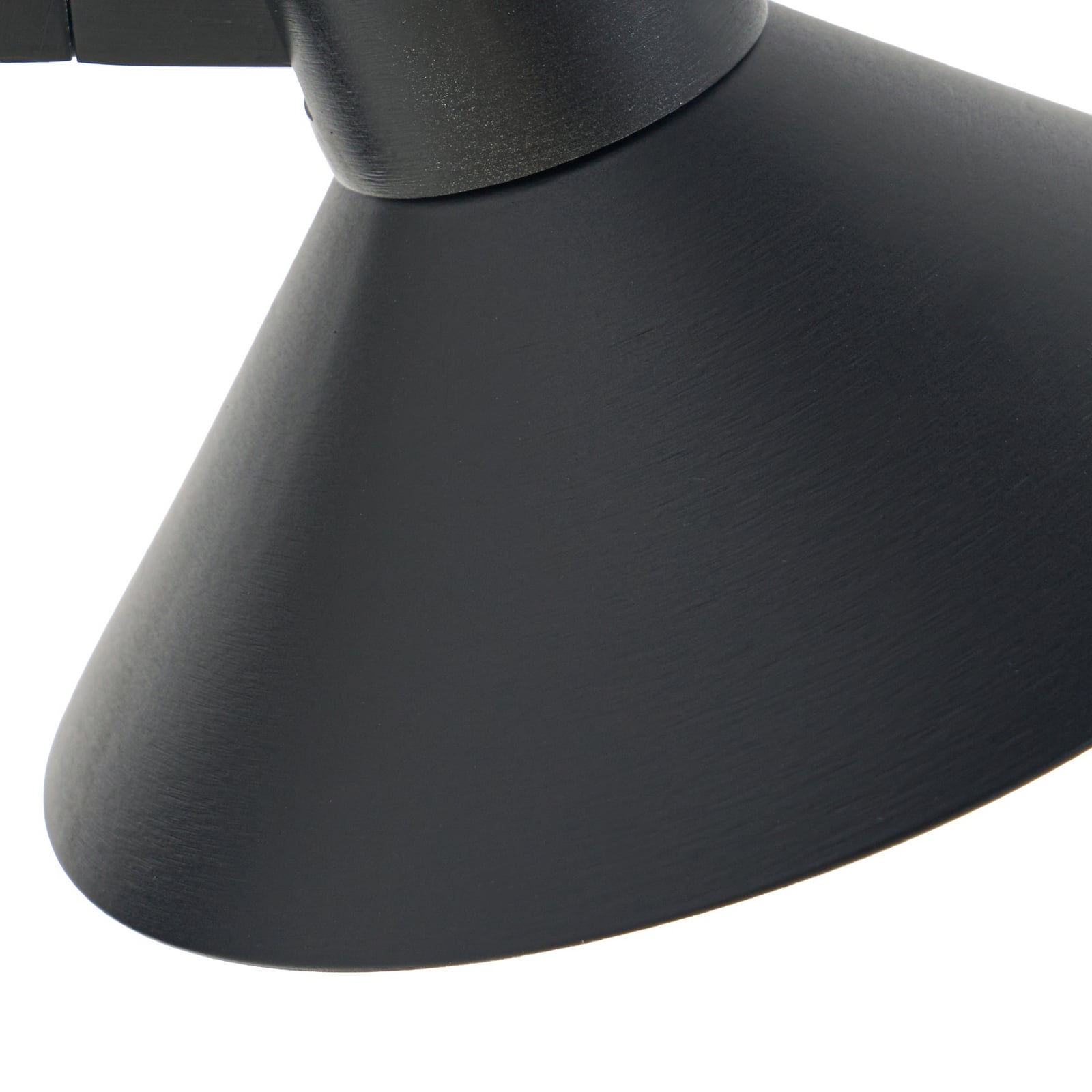 LED vegglampe Steve svart 24 cm USB dimbar 5W sideprofil