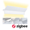 LED vegglampe Stine opp og ned dimbar ZigBee CCT hvit forfra