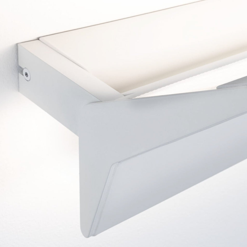 LED vegglampe Stine wallwasher 3-stegs dimbar hvit 55 cm detalj av dimmer