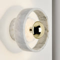 LED vegglampe Stone Wall marmor/glass dimbar IP44 Tom Dixon forfra