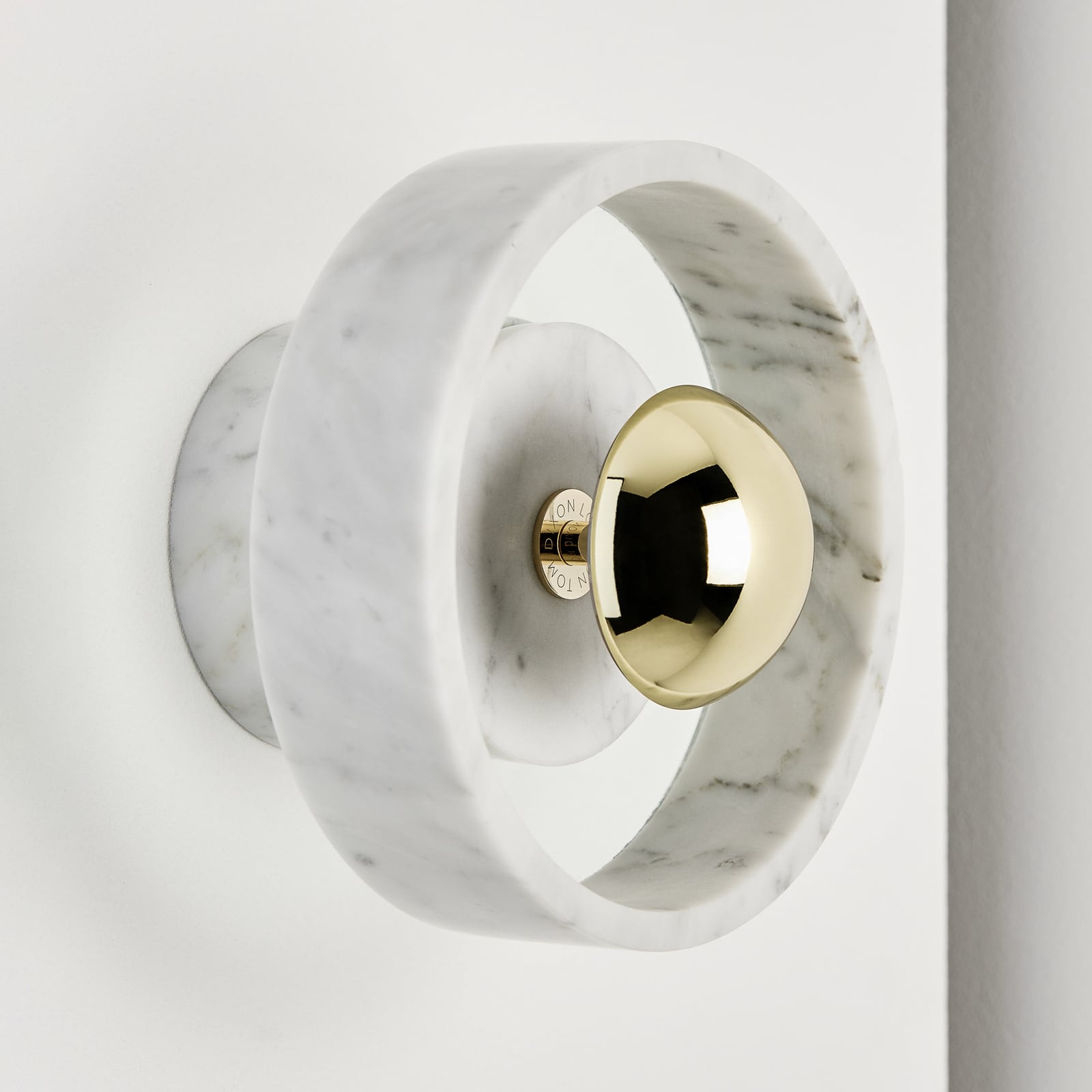 LED vegglampe Stone Wall marmor/glass dimbar IP44 Tom Dixon bakside