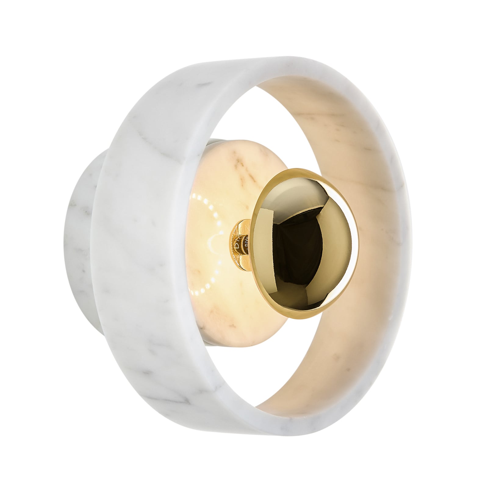LED vegglampe Stone Wall marmor/glass dimbar IP44 Tom Dixon detalj