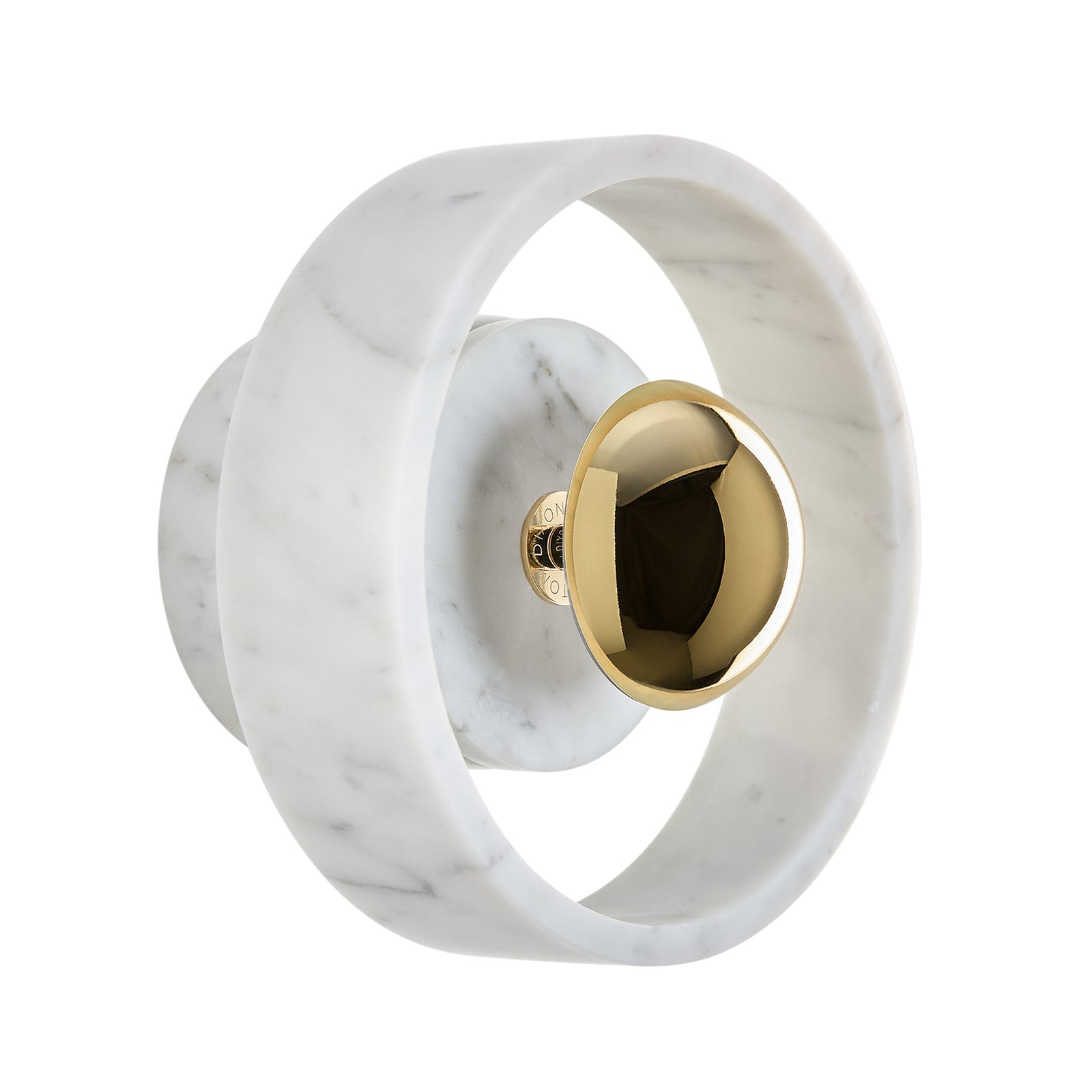LED vegglampe Stone Wall marmor/glass dimbar IP44 Tom Dixon montert