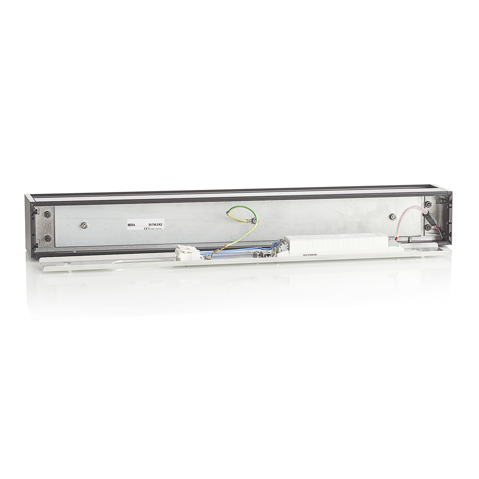 LED vegglampe Studio Line opp/ned svart/aluminium 50 cm lys oppover og nedover