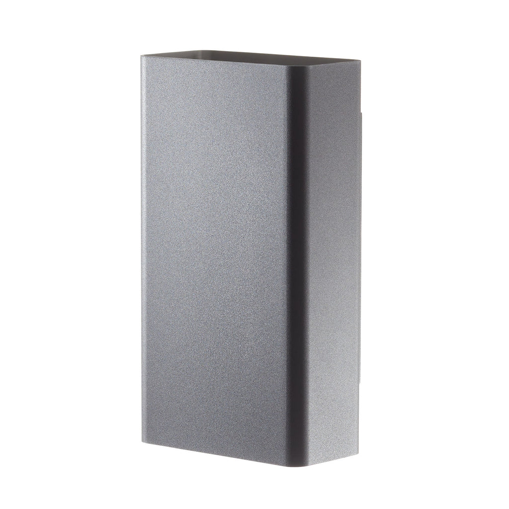 LED vegglampe Studio Line smal svart aluminium detalj metallisk innside