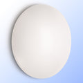 LED vegglampe Suede rund hvit Ø28 cm 4000K - Philips forfra
