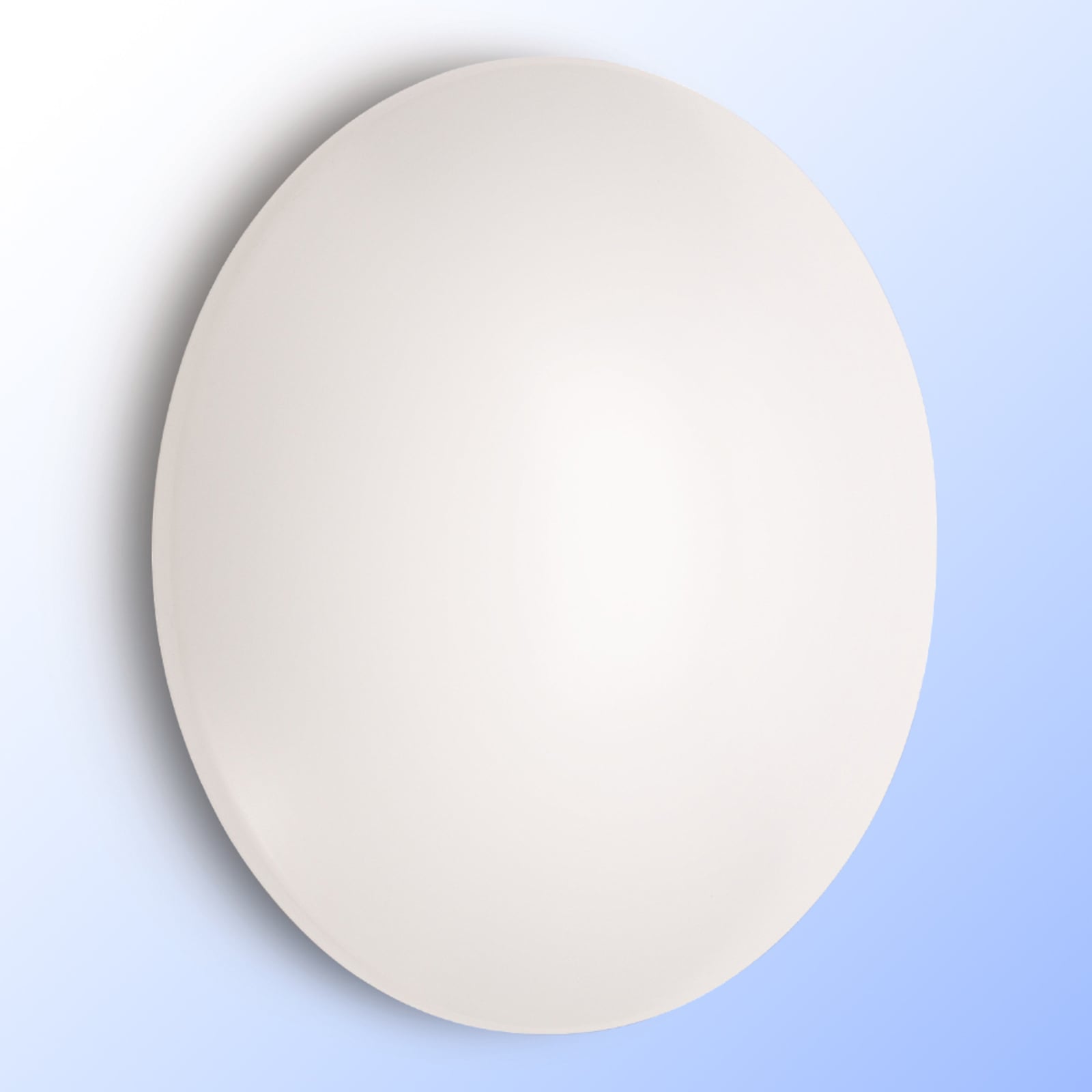 LED vegglampe Suede rund hvit Ø28 cm 4000K - Philips forfra