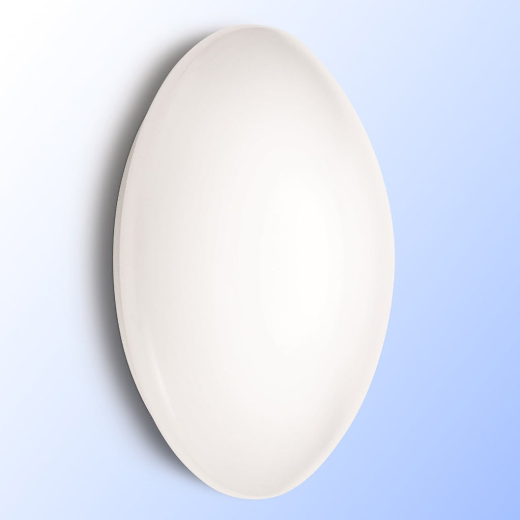 LED vegglampe Suede rund hvit Ø28 cm 4000K - Philips bakside