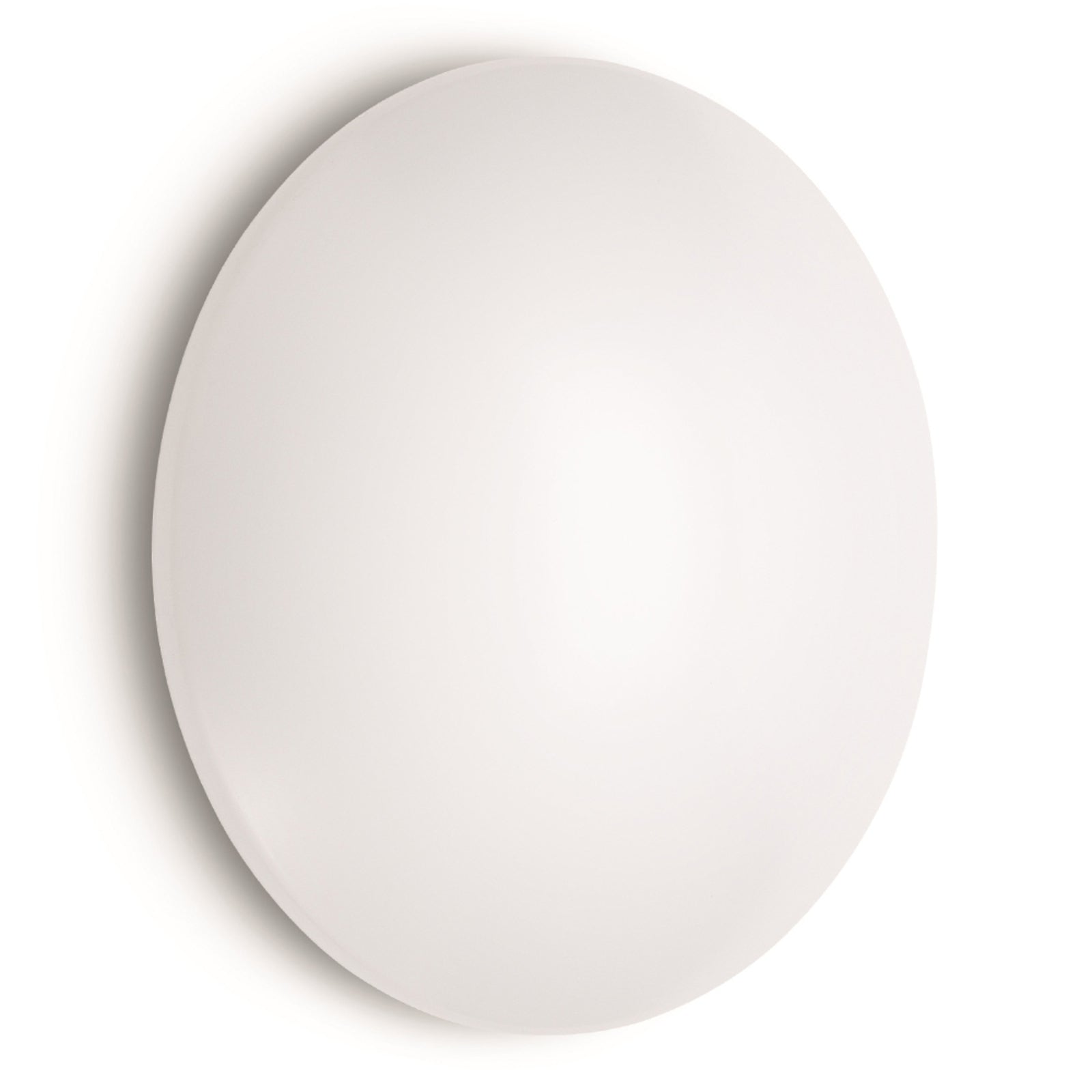 LED vegglampe Suede rund hvit Ø28 cm 4000K - Philips nærbilde