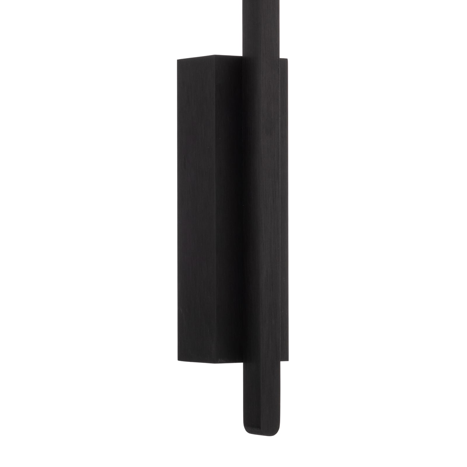 LED-vegglampe Talon svart matt 118 cm dimmer knapp