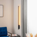 LED-vegglampe Talon svart matt 118 cm forfra