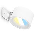 LED vegglampe Tari oppladbar dimbar CCT hvit USB forfra