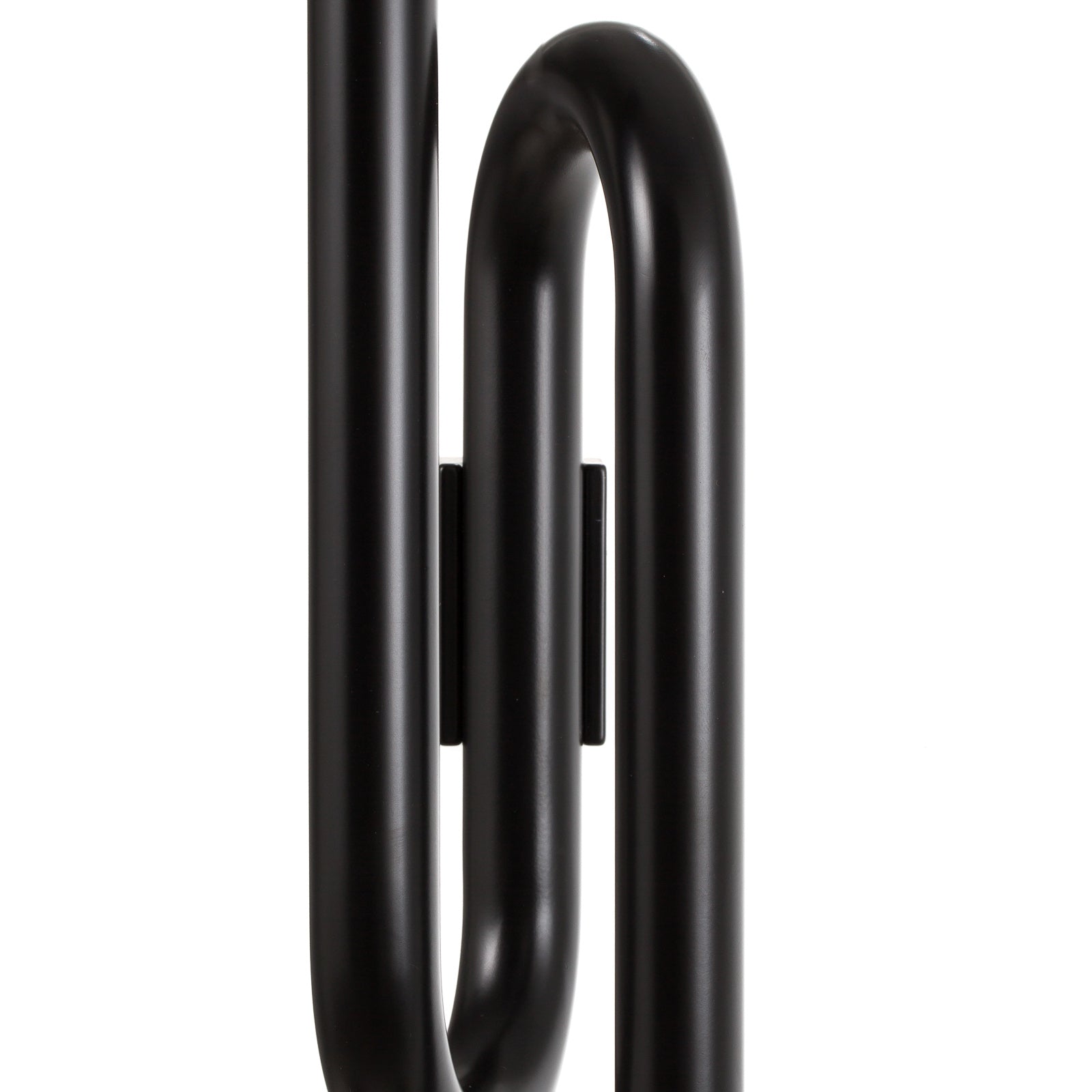 LED vegglampe Tobia opp og ned svart 40 cm med bryter montert i rom
