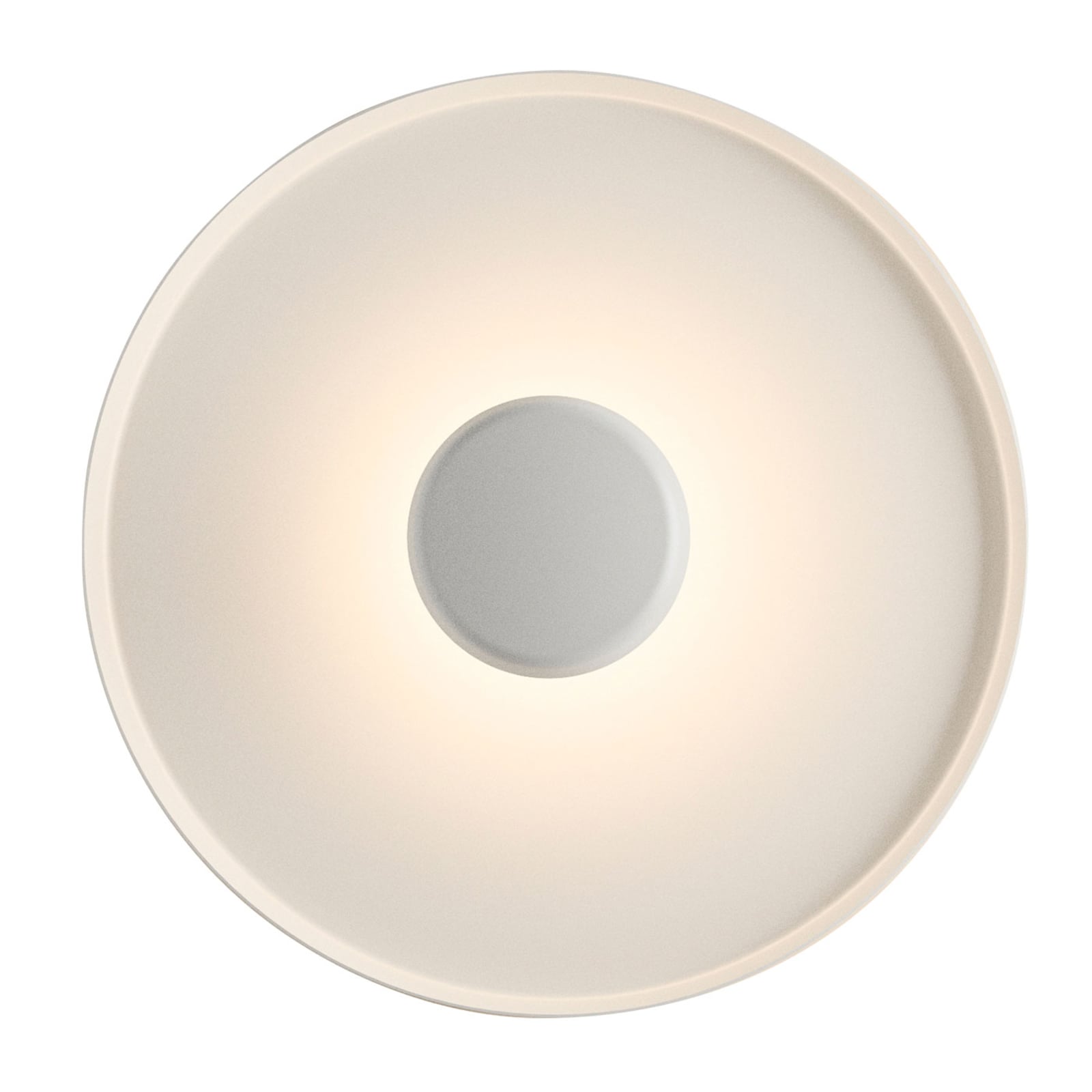 Nærbilde av LED vegglampe Top Ø60 cm hvit dimbar 2700K